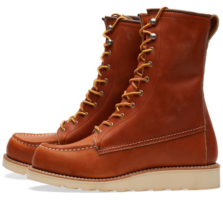 Red Wing Women's 3427 Winter 8" Moc Toe Boot (Oro Legacy