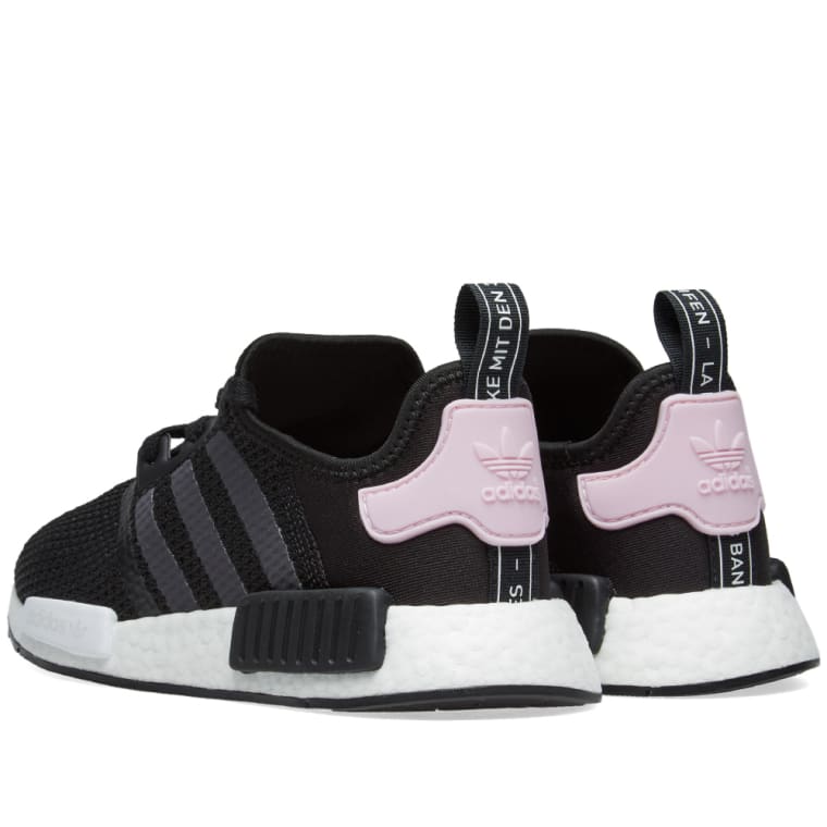 Adidas NMD_R1 W (Core Black & Clear Pink) | END.
