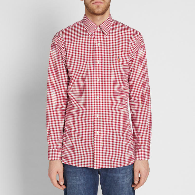 red button down polo red button down polo