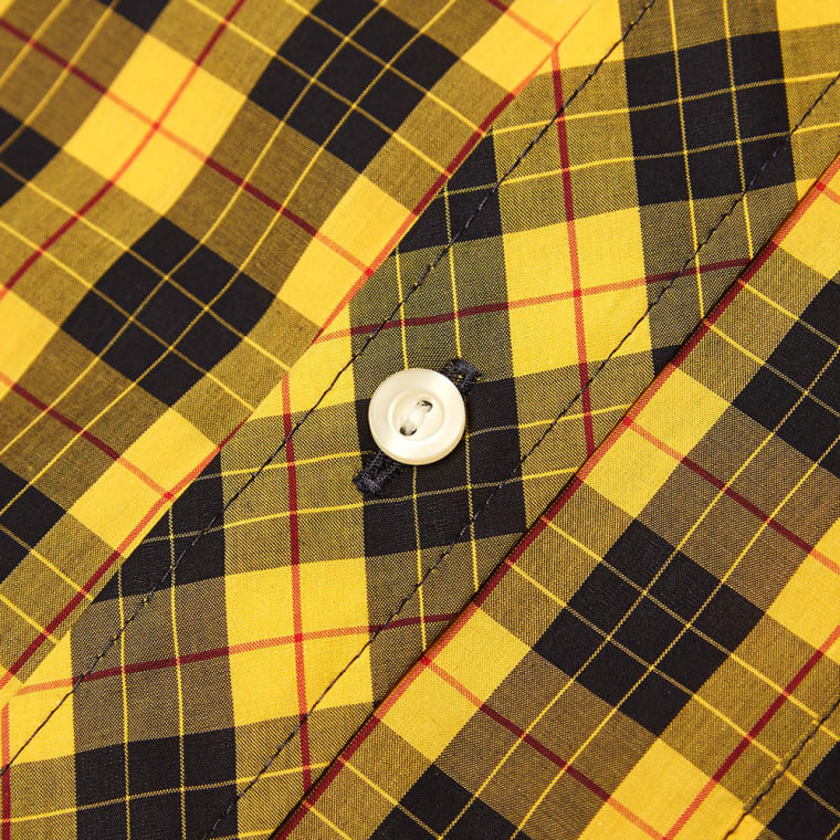 Fred Perry Macleod Tartan Shirt (Yellow) END.