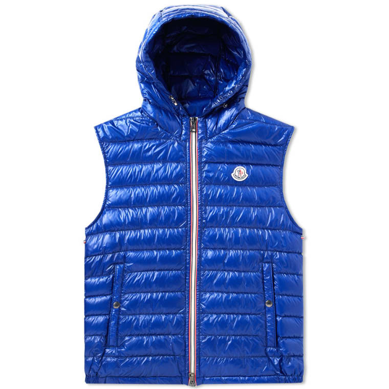 moncler blue gilet moncler blue gilet