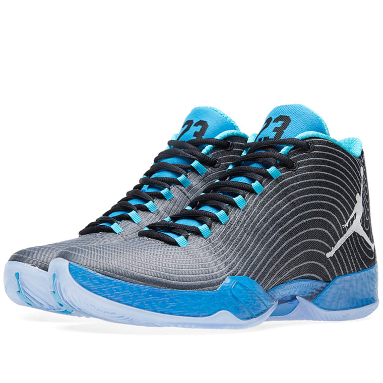 Nike Air Jordan XX9 \u0027Playoff\u0027 Black, White \u0026 Cool Blue 1