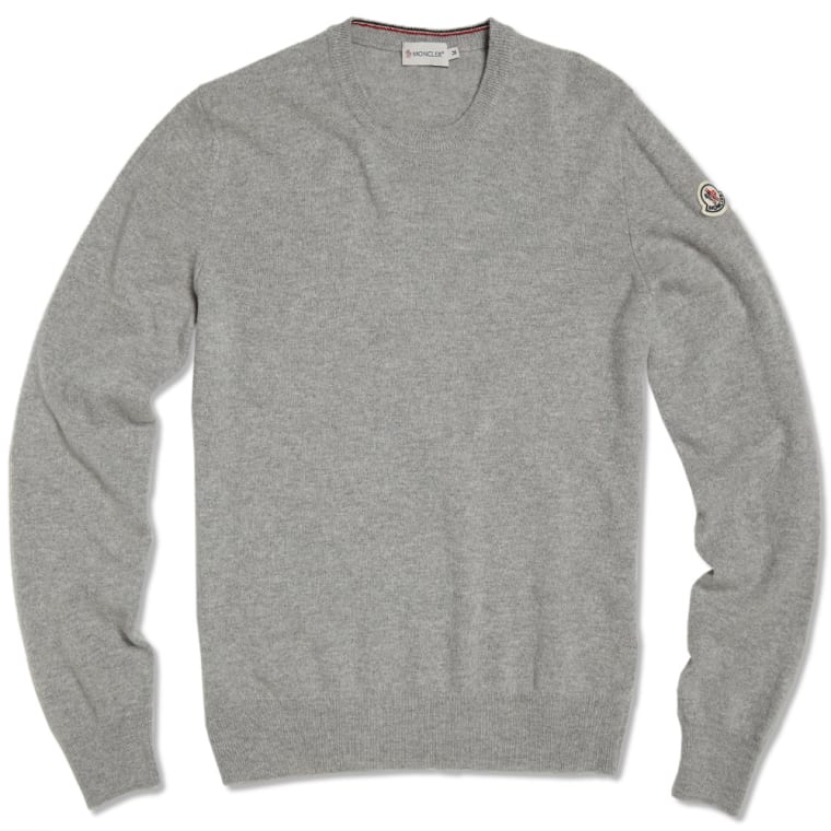 moncler grey crew neck moncler grey crew neck
