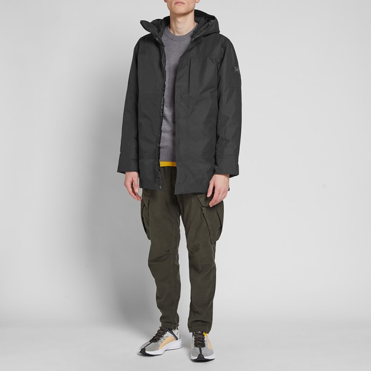arcteryx therme parka black