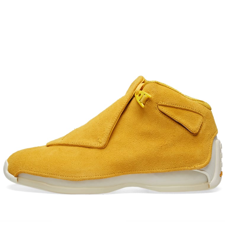 Air Jordan 18 Retro (Yellow Ochre) | END. Air Jordan 18 Retro Yellow Ochre 2
