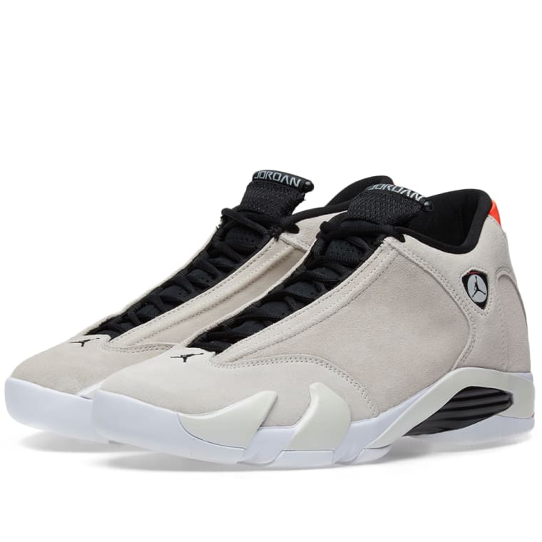 Air Jordan 14 Retro (Desert Sand, Black & Infrared) | END. Air Jordan 14 Retro Desert Sand, Black & Infrared 1