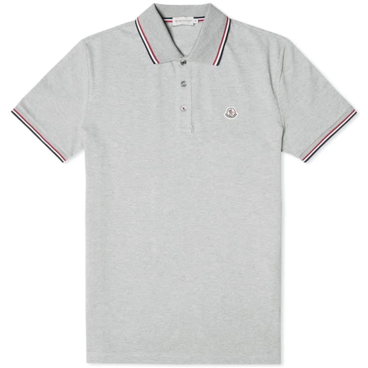 moncler polo grey moncler polo grey
