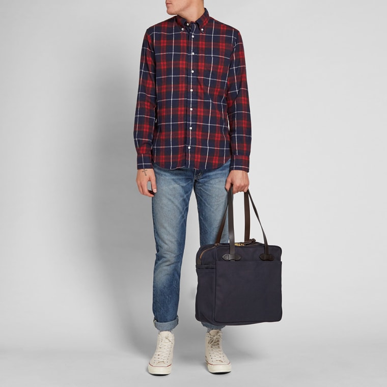 Filson Zip Tote Bag Navy End Filson Zip Tote Bag Navy 9