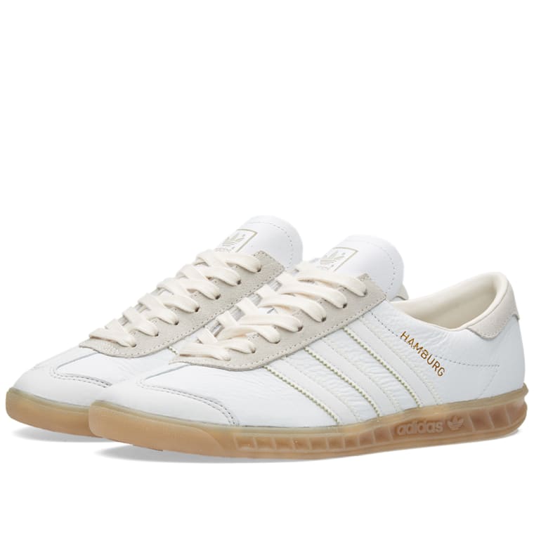 Adidas Hamburg (Vintage White & Gum) | END. Adidas Hamburg Vintage White ...