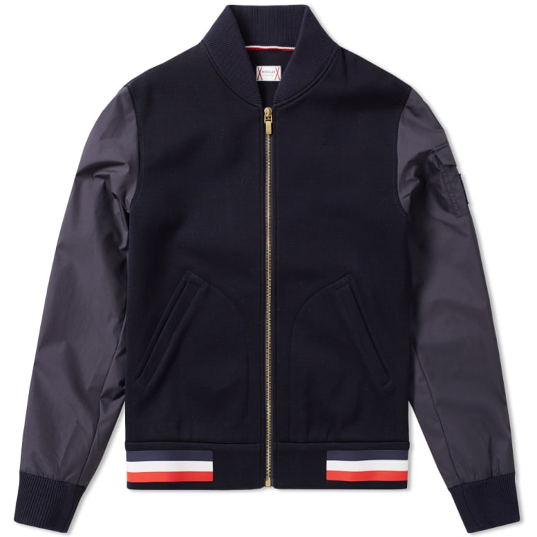moncler gamme bleu bomber jacket moncler gamme bleu bomber jacket