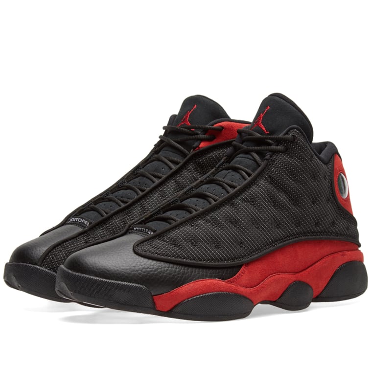 Nike Air Jordan 13 Retro (Black, True Red & White) | END.