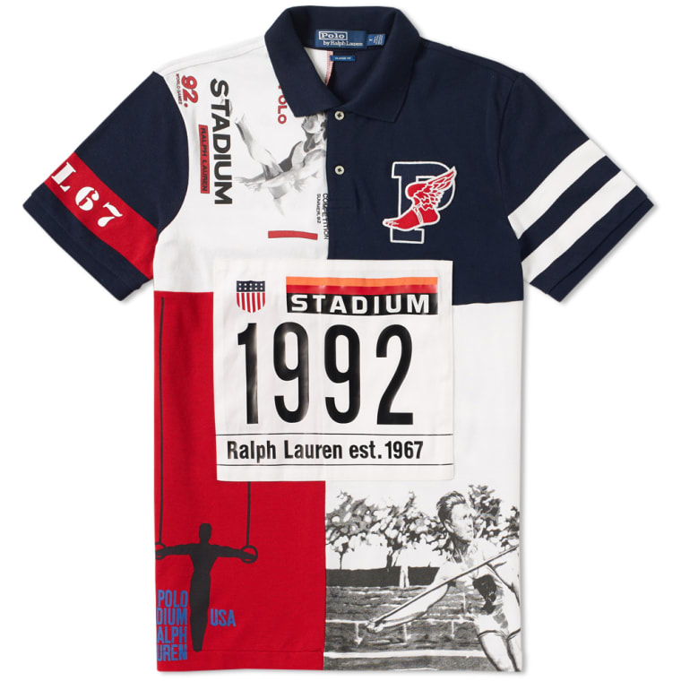 Polo Ralph Lauren Stadium Mashup Polo Aviator Navy \u0026 Multi 1