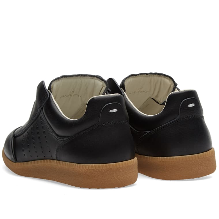 Maison Margiela 22 Future Low Zip Sneaker (Black) | END.
