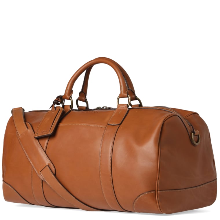 Polo Ralph Lauren Leather Duffle Bag Cognac End Polo Ralph Lauren Leather Duffle Bag Cognac 10