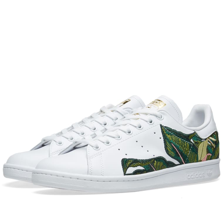 Adidas Stan Smith W (White & Metallic Gold) | END. Adidas Stan Smith W White & Metallic Gold 1