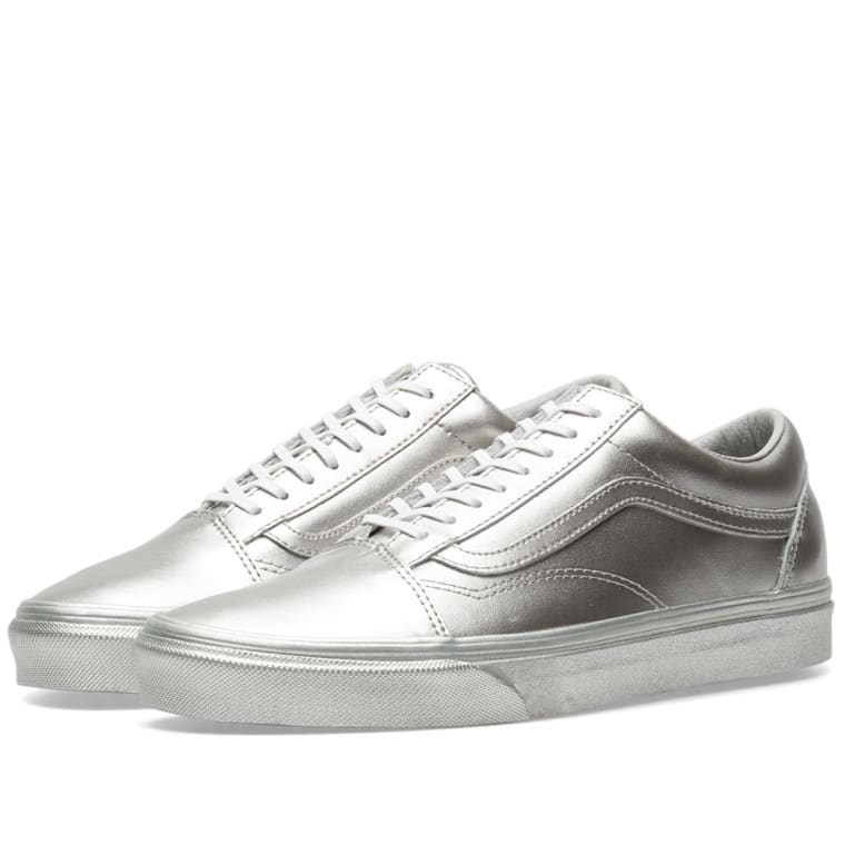 vans silver vans silver