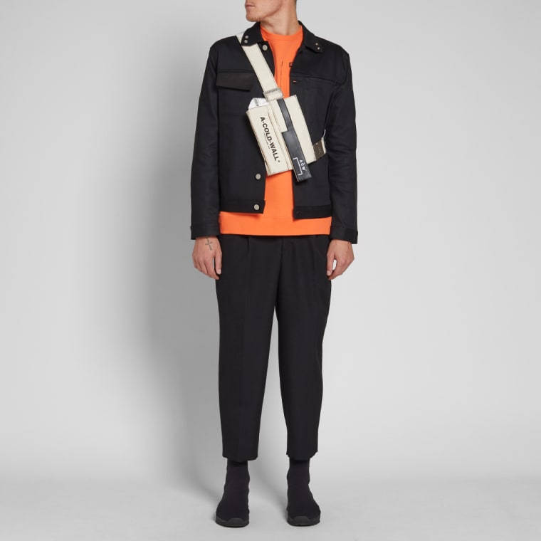 A-COLD-WALL* Canvas Utility Bag (Natural, White & Black ...