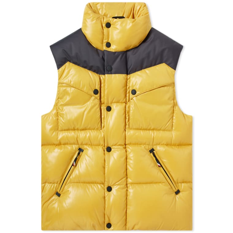 yellow moncler gilet yellow moncler gilet
