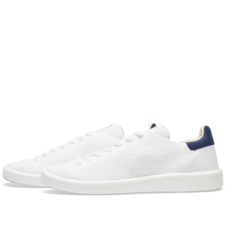 Adidas Stan Smith Boost PK. White \u0026 Collegiate Navy. £109. Plus Free Shipping