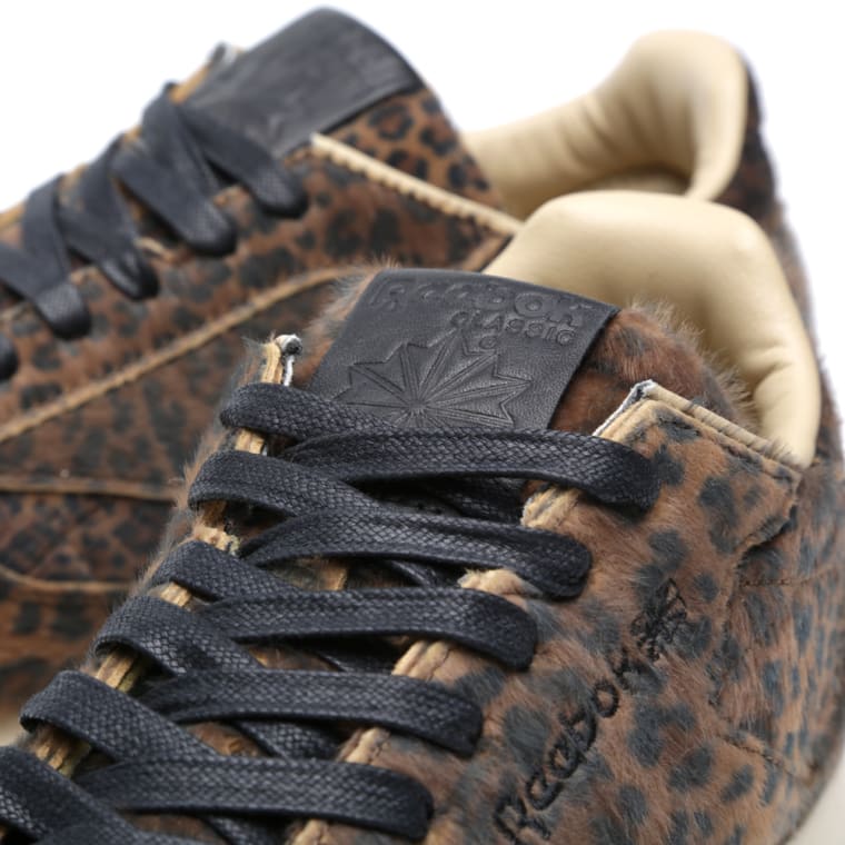 reebok animal print trainers