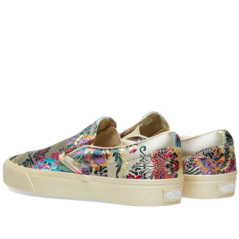 vans festival satin gold
