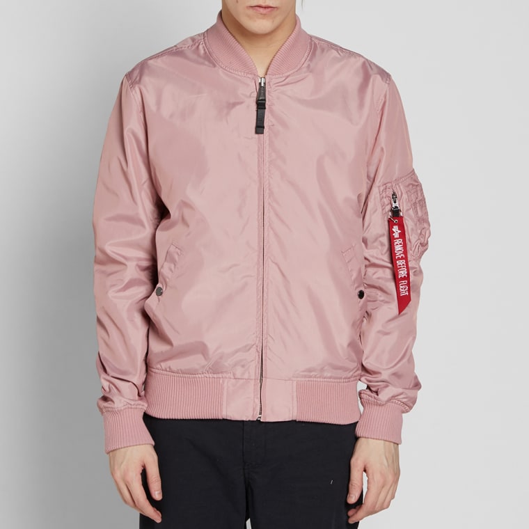 Alpha Industries MA-1 TT Jacket (Silver Pink) | END.