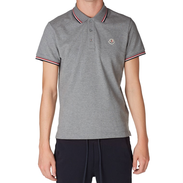 light grey moncler polo light grey moncler polo