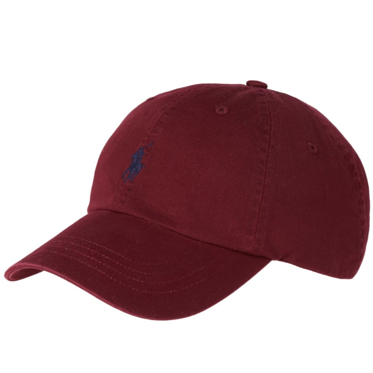 Polo Ralph Lauren Classic Baseball Cap (Fall Burgundy) END.
