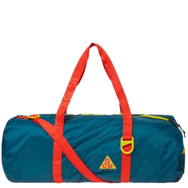 Nike Acg Nsw Packable Duffle Bag Geode Teal Midnight Spruce End Nike Acg Nsw Packable Duffle Bag Geode Teal Midnight Spruce 1