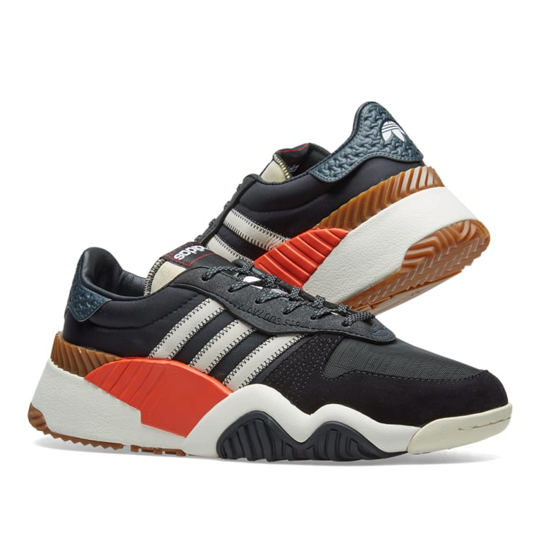 Adidas Originals by Alexander Wang Trainer (Black, White & Orange ... Adidas Originals by Alexander Wang Trainer Black, White & Orange 8