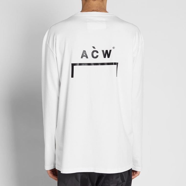 A-COLD-WALL* Long Sleeve Pocket Tee (White) | END.