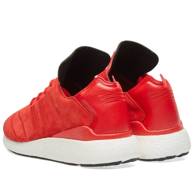 Adidas Busenitz Pure Boost (Scarlet & White) | END.