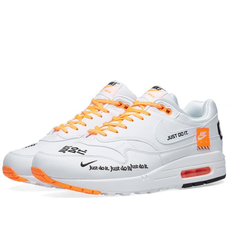 nike air max 1 white orange nike air max 1 white orange