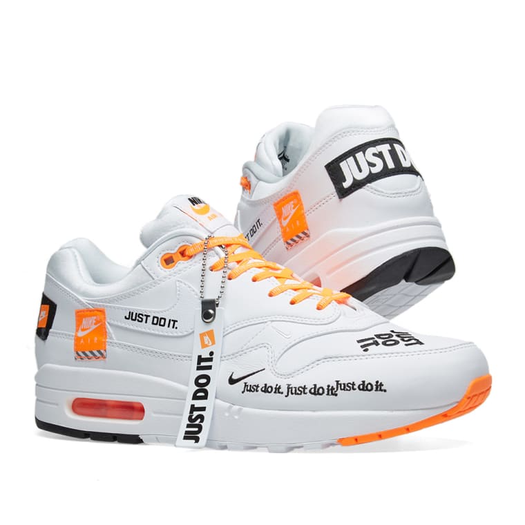 nike air max 1 white orange nike air max 1 white orange