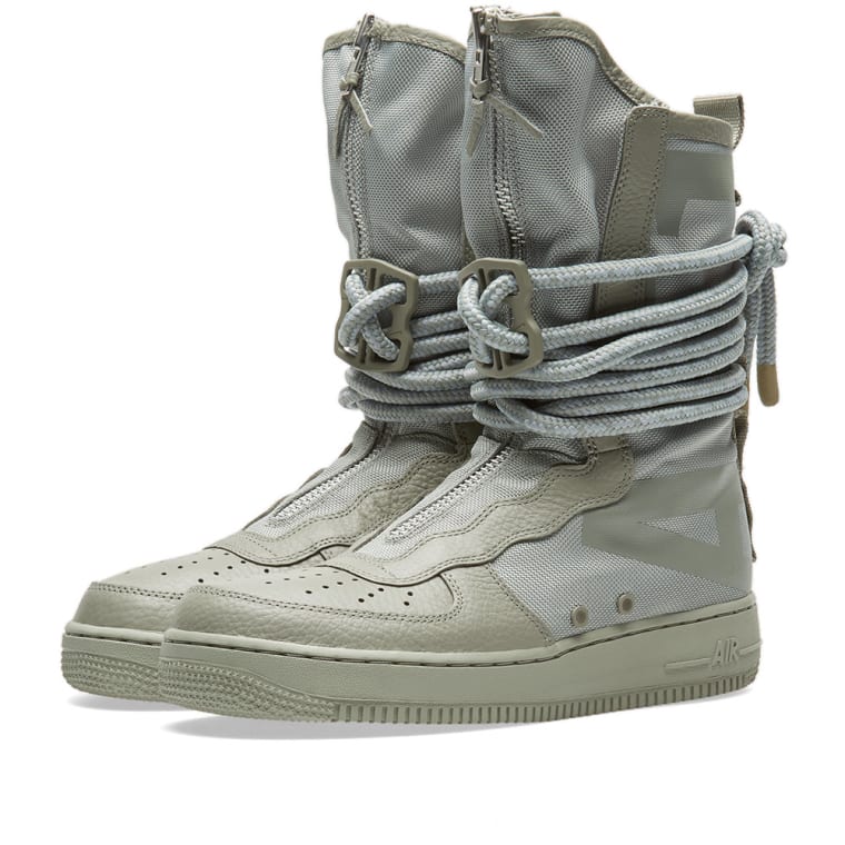 Nike SF Air Force 1 Hi (Sage) | END. Nike SF Air Force 1 Hi Sage 1