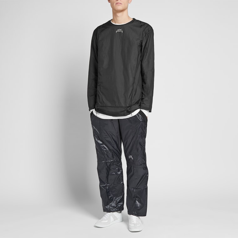 A-COLD-WALL* Long Sleeve Translucent Tee (Black) | END.