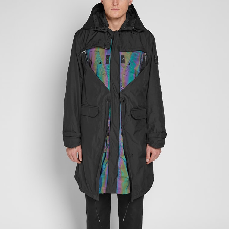 Stone Island Shadow Project Scarabeo Stealth Parka (Black) | END.