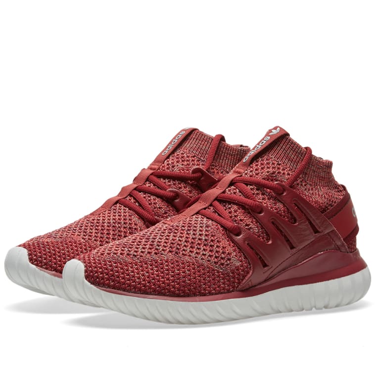 Tubular Nova Primeknit 'Mystery Red' Afew Store Eckington School