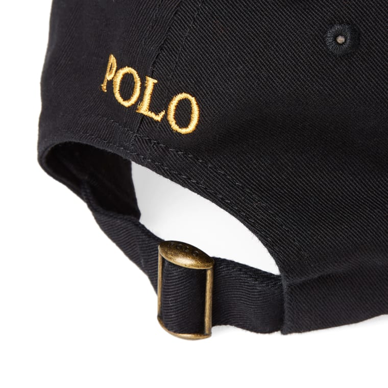 gold polo hat