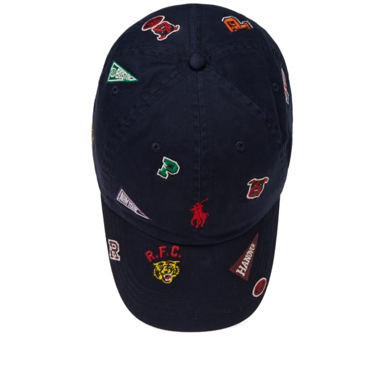 Polo Ralph Lauren Embroidered Logo Cap (Navy)  END.