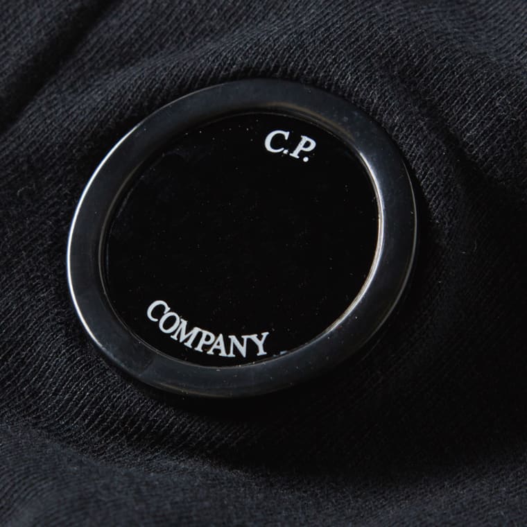 C.P. Company Arm Lens Track Top (Black) END.