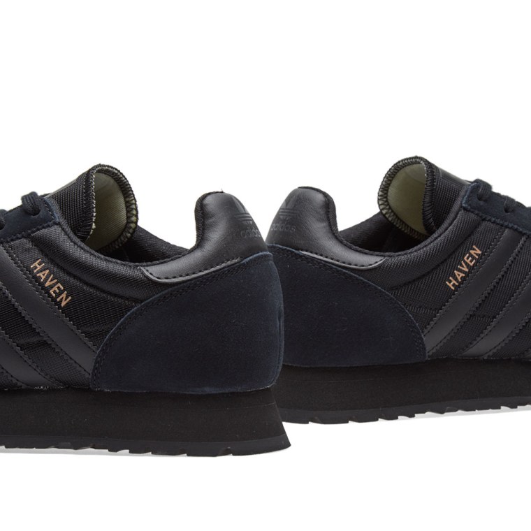 adidas originals haven trainers in black by 9717 adidas originals haven trainers in black by 9717