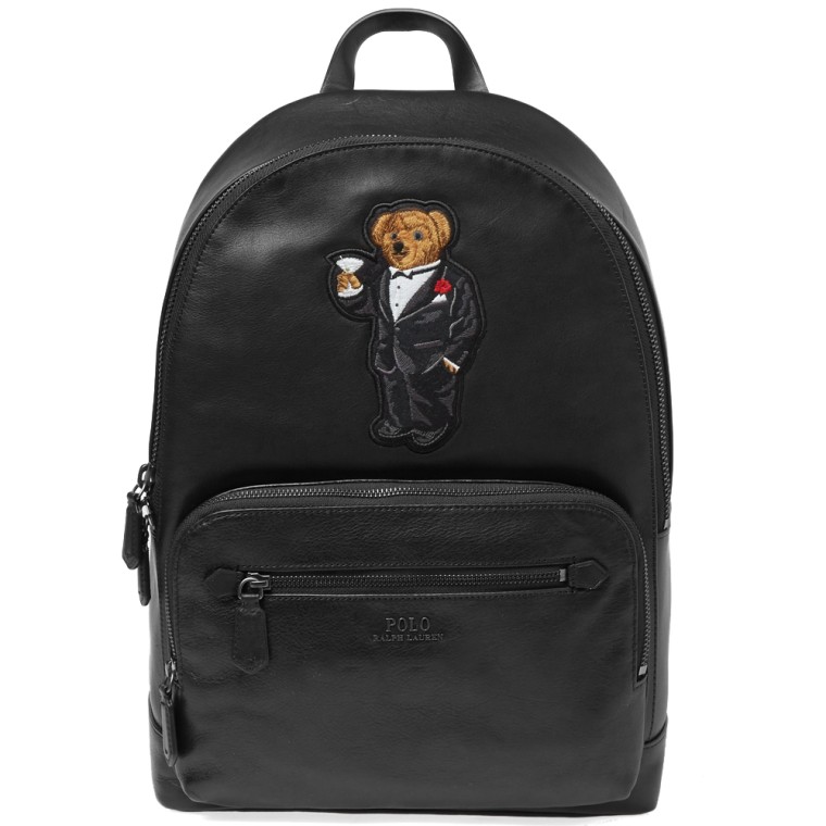 Polo Ralph Lauren Holiday Bear Backpack (Black) END.