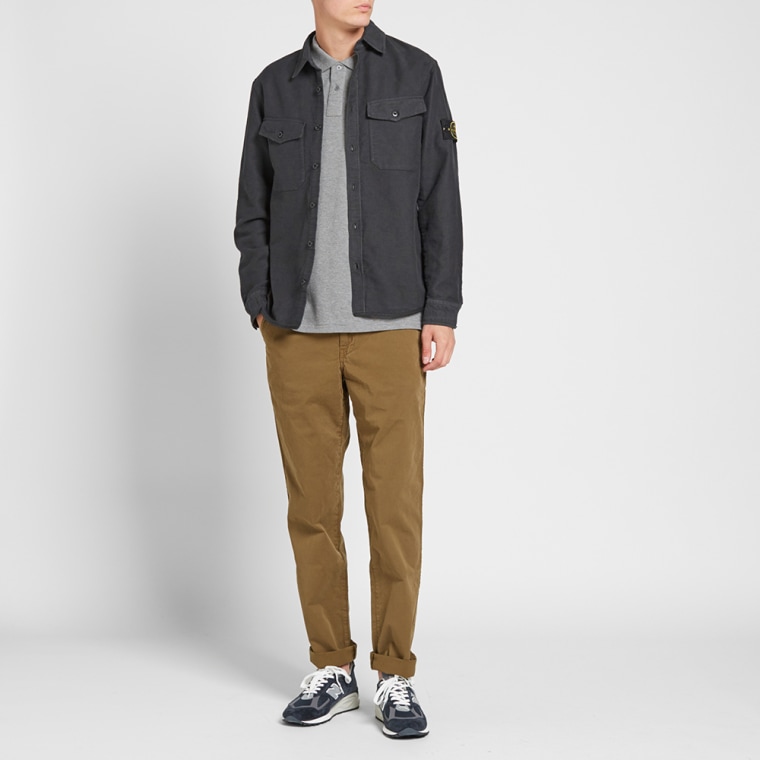 Stone Island Twill Over Shirt Stone Island Twill Over Shirt