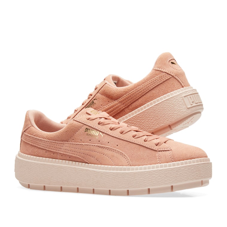 puma suede plattform beige puma suede plattform beige
