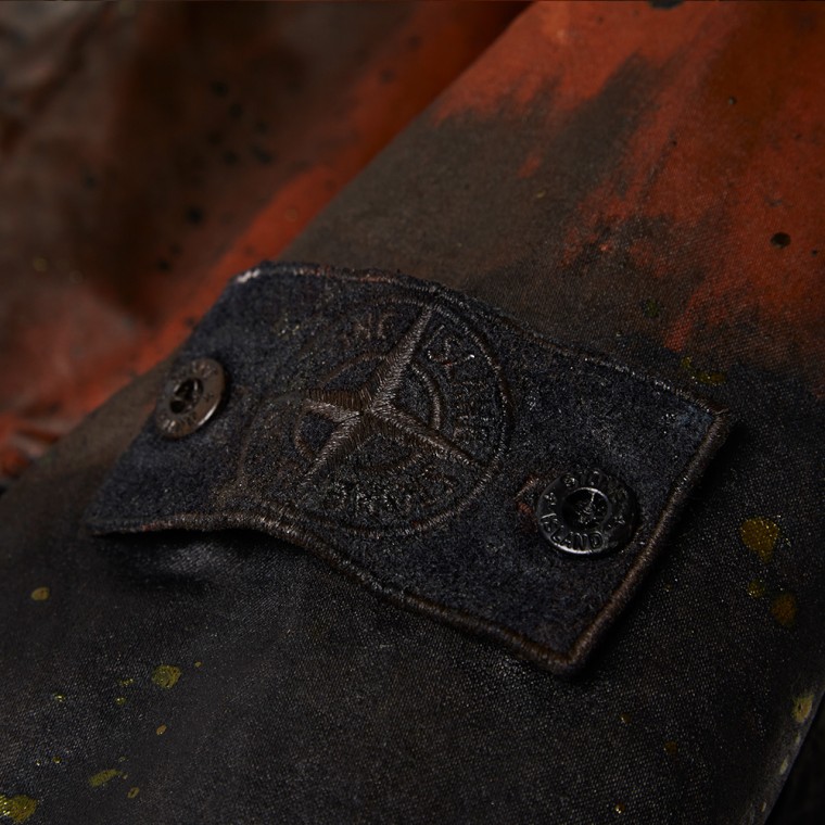 Stone Island Hand Painted Jacket Stone Island Hand Painted Jacket