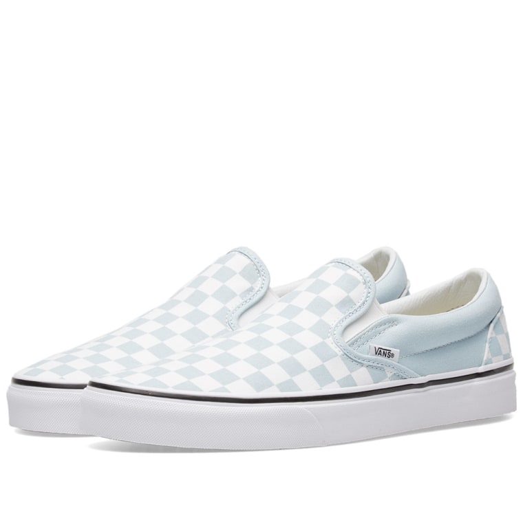vans slip on baby blue checkerboard vans slip on baby blue checkerboard