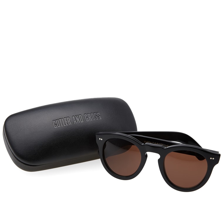 Cutler and Gross 0734 Sunglasses (Black)