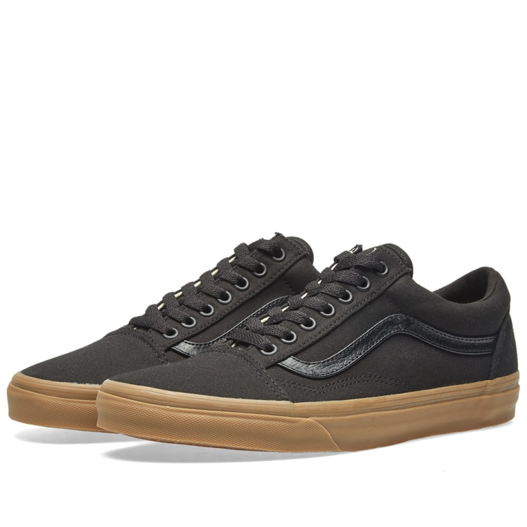 vans old skool light gum black vans old skool light gum black
