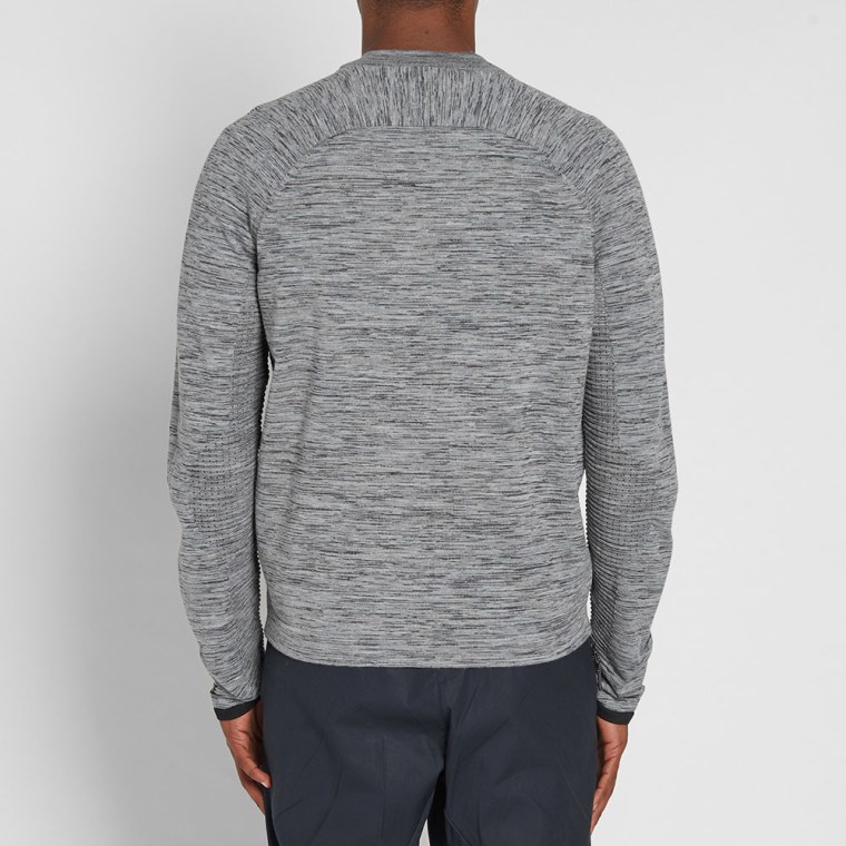 Nike Tech Knit Jacket (Carbon Heather & Black) END.